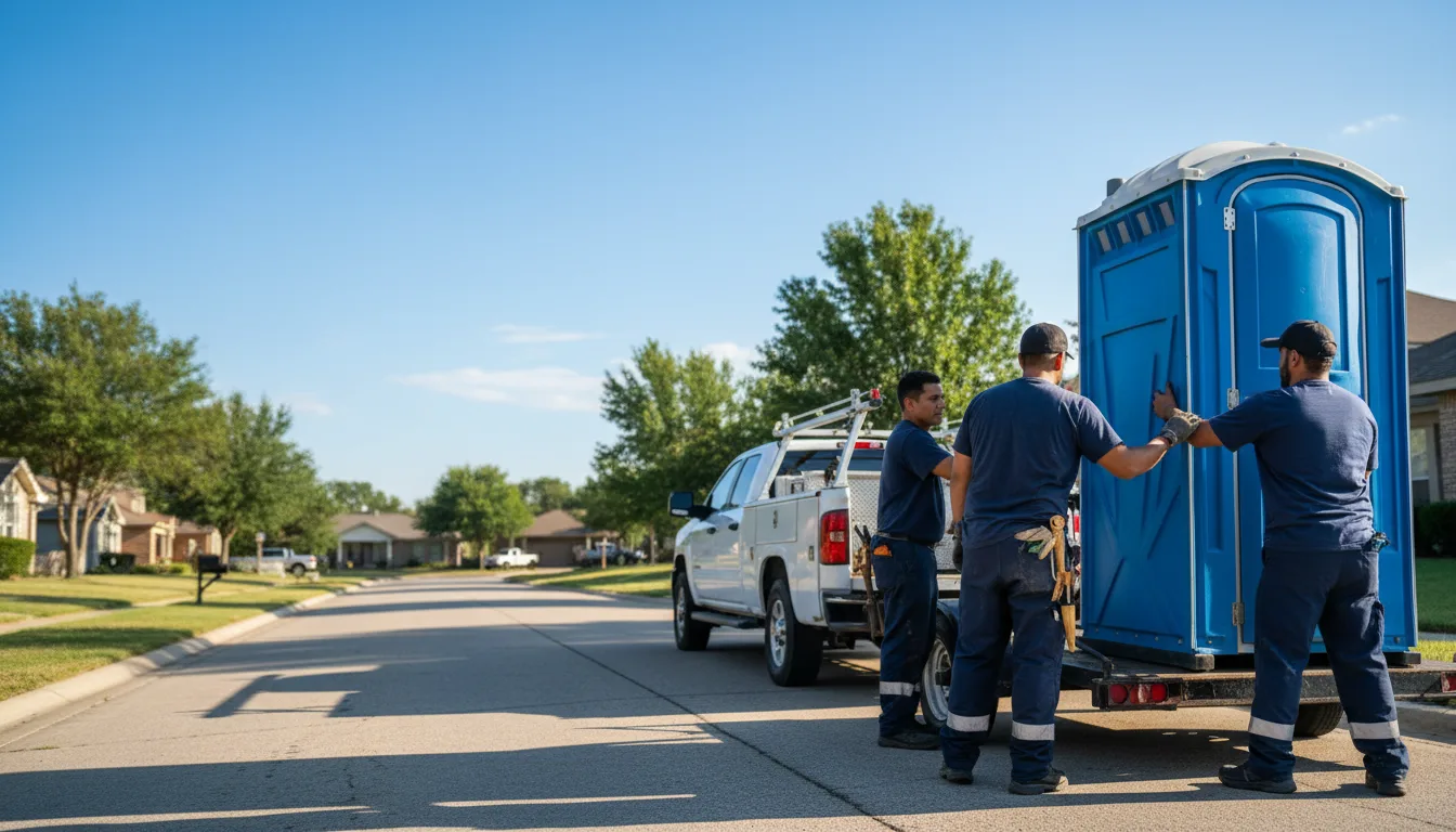 Portable Toilet Rental in Fayetteville, TX near me